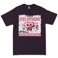Plum i teach the cutest little sweethearts Premium Tee - MaliasSmallBusiness