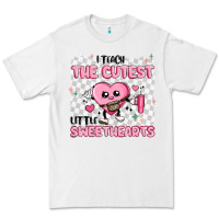 White i teach the cutest little sweethearts Premium Tee - MaliasSmallBusiness