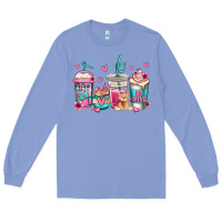 Colony Blue valentines day coffee Long Sleeve Tee - Jasminsmagicworld