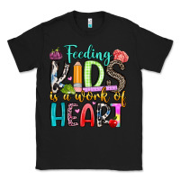 Black feeding kids is a work of heart Classic Tee - Artiststas