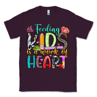 Plum feeding kids is a work of heart Classic Tee - Artiststas