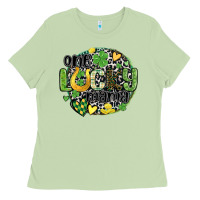 Matcha one lucky mama Ladies Tee - MaliasSmallBusiness