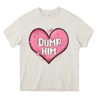 Cream dump him valentines day Heavy Core Tee - MaliasSmallBusiness