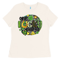 Bone one lucky mama Ladies Tee - MaliasSmallBusiness