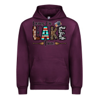 Mauve Wine living on lake time Urban Hoodie - CowhideDigitalArt