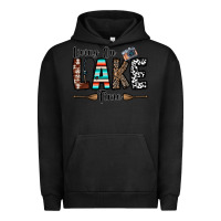 Pigment Black living on lake time Urban Hoodie - CowhideDigitalArt