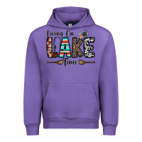 Living On Lake Time Urban Hoodie | Teevron