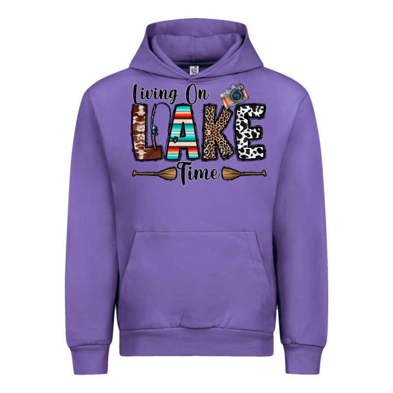 Living On Lake Time Urban Hoodie by CowhideDigitalArt | Teevron