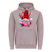 Vintage Zinc valentines day dentist gnome Vintage Hoodie - RanaPortraitStore