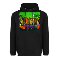 Black halloween mini tumbler Heavyweight Hoodie - BundleAndBundleShop