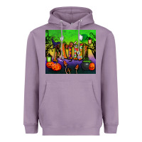 Lavender halloween mini tumbler Heavyweight Hoodie - BundleAndBundleShop