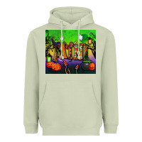 Matcha halloween mini tumbler Heavyweight Hoodie - BundleAndBundleShop