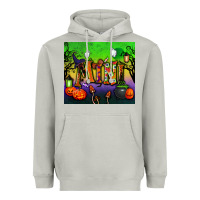 Moon Dust halloween mini tumbler Heavyweight Hoodie - BundleAndBundleShop