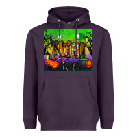 Plum halloween mini tumbler Heavyweight Hoodie - BundleAndBundleShop