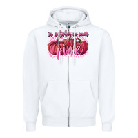 White In October we wear pink Breast Cancer Zipper Hoodie - FaDigitalArtStudio