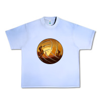 Grape Ice Desert Cactus Sunset Volleyball Urban Heavy Tee - Bettercallsaul