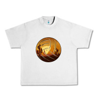 Lunar Rock Desert Cactus Sunset Volleyball Urban Heavy Tee - Bettercallsaul