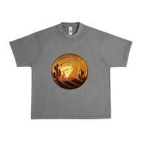 Tornado Desert Cactus Sunset Volleyball Urban Heavy Tee - Bettercallsaul
