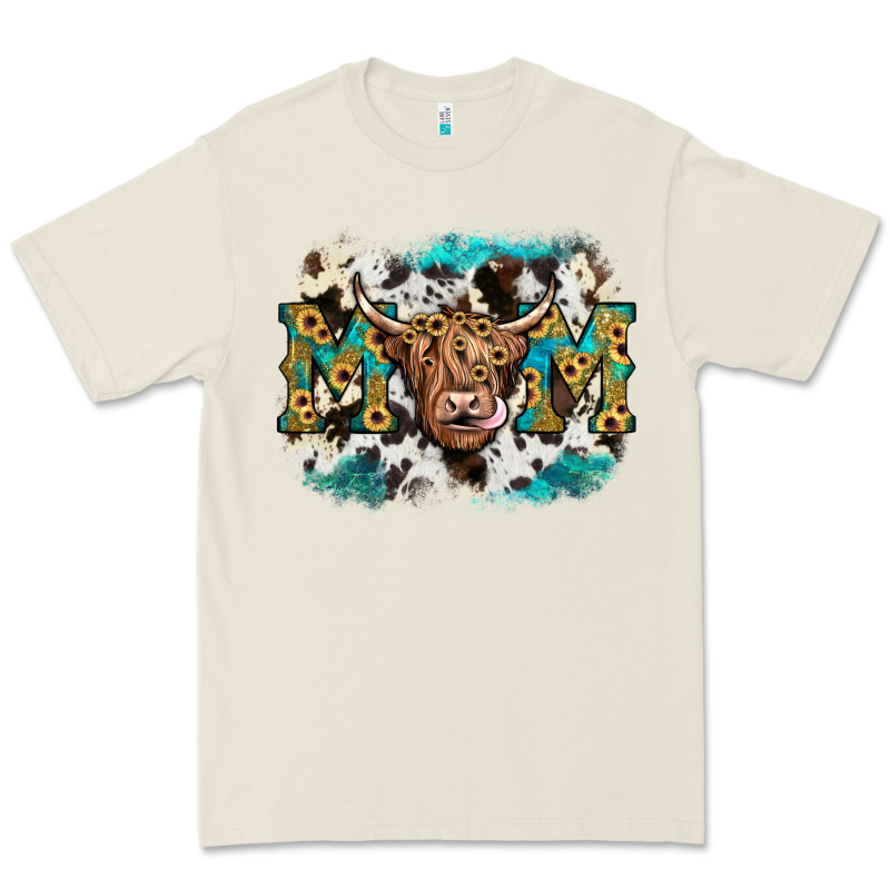 Highland Cow Mom Premium Tee by JahusDesignShop | Teevron
