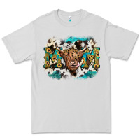 Dove Grey highland cow mom Premium Tee - JahusDesignShop