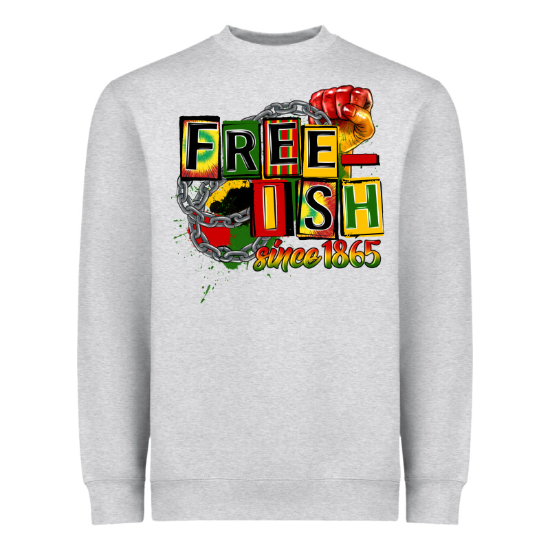 Free Ish Since 1865 Heavyweight Sweatshirt by CowGirlArtShop | Teevron