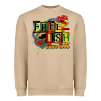 Mushroom free ish since 1865 Heavyweight Sweatshirt - CowGirlArtShop