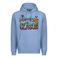 Colony Blue Halloween Spooky Season Premium Hoodie - FaDigitalArtStudio