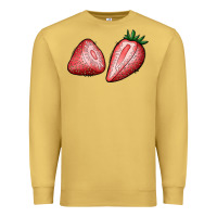 Antique Gold strawberries Premium Sweatshirt - BundleAndBundleShop