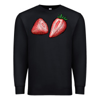 Black strawberries Premium Sweatshirt - BundleAndBundleShop