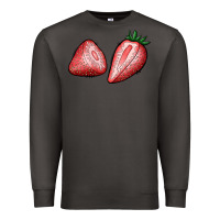 Smoke strawberries Premium Sweatshirt - BundleAndBundleShop