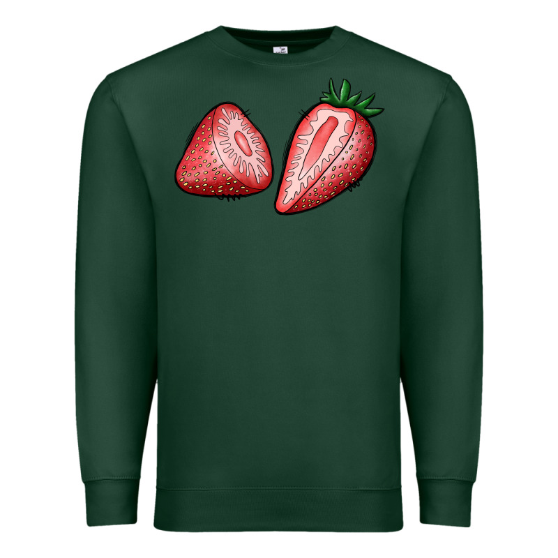 Strawberries Premium Sweatshirt by BundleAndBundleShop | Teevron