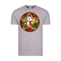 Vintage Zinc Snowman Christmas Vintage Tee - RanaPortraitStore