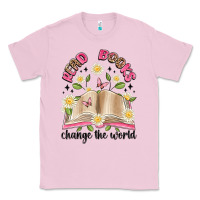 Bubblegum Pink read books change the world artiststas Classic Tee - Artiststas