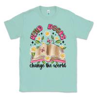 Seafoam read books change the world artiststas Classic Tee - Artiststas