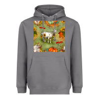 Storm fall goats seamless pattern Heavyweight Hoodie - BundleAndBundleShop