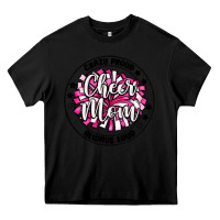 Black cheer mom Heavy Core Tee - MaliasSmallBusiness