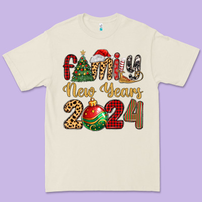 Family New Years 2024 Premium Tee Designed By Maliassmallbusiness