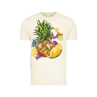 Vintage Arctic pineapple enjoying Vintage Tee - BarkalooDesign