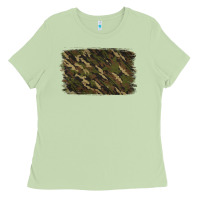 Matcha Camouflage Background Ladies Tee - Jasminsmagicworld