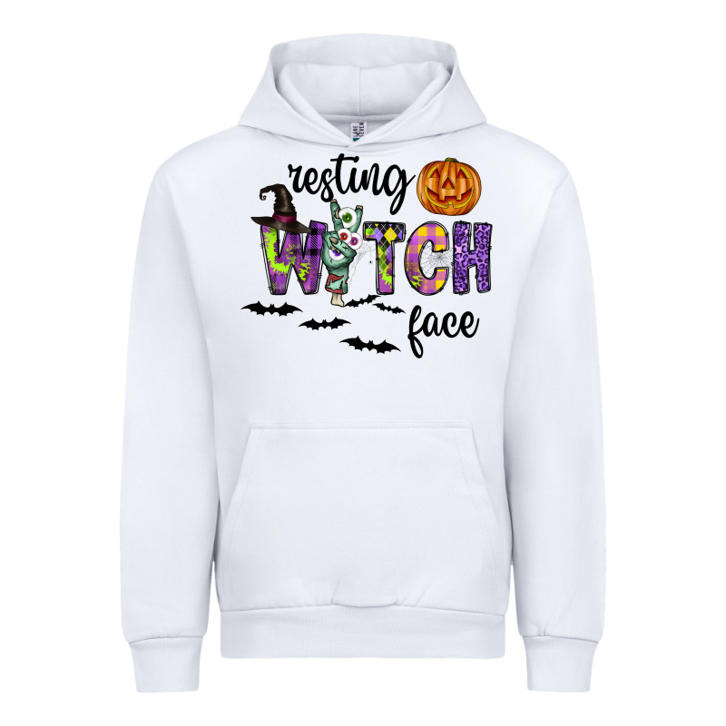 Resting Witch Face Urban Hoodie by CowhideDigitalArt | Teevron