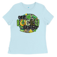 One Lucky Teacher Ladies Tee | Teevron