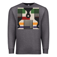 Charcoal Heather afro comb seamless pattern Premium Sweatshirt - BundleAndBundleShop