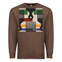Chestnut afro comb seamless pattern Premium Sweatshirt - BundleAndBundleShop