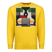 Lemon afro comb seamless pattern Premium Sweatshirt - BundleAndBundleShop