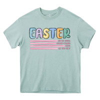Arona easter  Bunny Kısses Heavy Core Tee - MaliasSmallBusiness