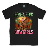 Black long live cowgirls artiststas Classic Tee - Artiststas