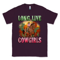 Plum long live cowgirls artiststas Classic Tee - Artiststas