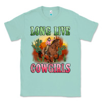 Seafoam long live cowgirls artiststas Classic Tee - Artiststas