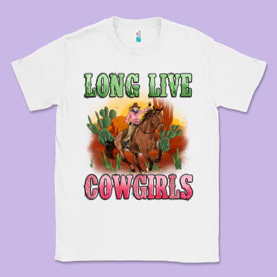Long Live Cowgirls Artiststas Classic Tee Designed By Artiststas