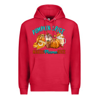 Cardinal Pumpkin Spice Make Mama Nice Premium Hoodie - FaDigitalArtStudio
